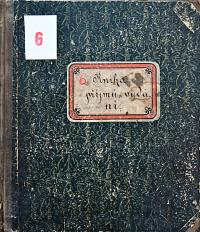 Dašice, Hálek, Kniha příjmů a vydání, 1882 - 1905