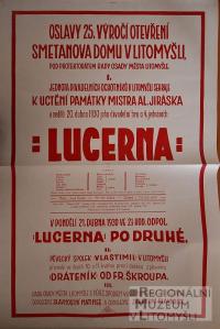 Litomyšl, JDO, Lucerna - plakát, 1930