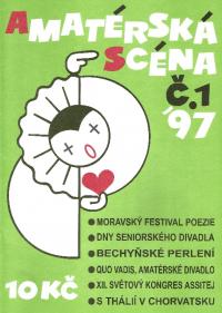 Amatérská scéna, titulní strana, 1997/1