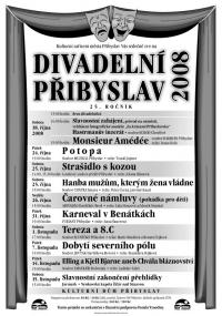 Přibyslav, Divadelní přibyslav 2008 - plakát