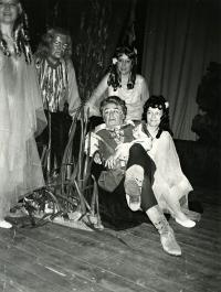 Praha, Pražská zpěvohra, Rusalka, hráno v Jilemnici, 1988