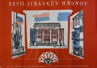 Nový Bydžov, Jirásek, Plakáty, XXVII. JIráskův Hronov - plakát, 1957