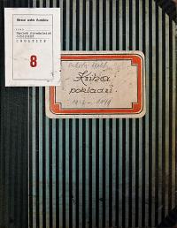 Choltice, Spolek divadelních ochotníků, Kniha pokladní, 1922 - 1941