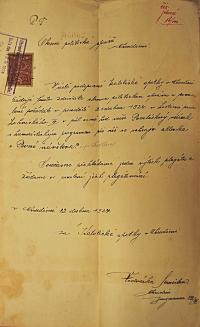 Chrudim, Katolické spolky, První návštěva, 1924