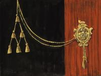 Praha, Národní divadlo, GOTTLIEB Josef Matěj návrh opony pro inscenaci Tosca, 1942