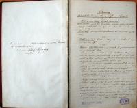 Chrast, Tyl, Památní kniha divadelního spolku, 1880