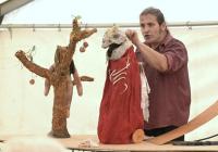 Praha, 100 opic, Pes a drak, CP Loutkářská Chrudim 2019