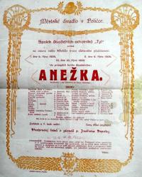 Polička, Tyl, Anežka, 1909