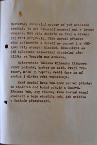 Bystré, Sokol, Ženský boj - program, 1979