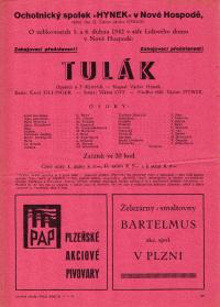 Plzeň-Nová Hospoda, Hynek, soubor plakátů, 1942