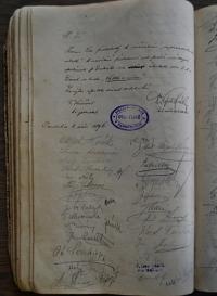 Pardubice, Spolek divadelních ochotníků, Kniha oběžníků, 1893 - 1902