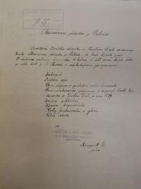 Široký Důl, Osvětová besídka, Valná hromada, 1938