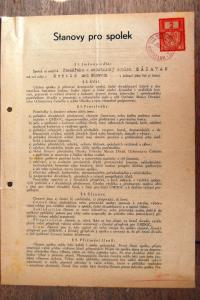 Světlá nad Sázavou, Sázavan, Stanovy spolku