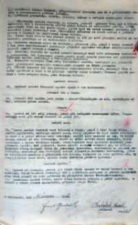 Chlístov, Havlíček, spolkové stanovy, 1925