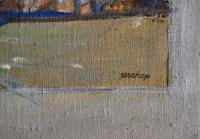 Kolín, 1. návrh opony Ludvíka Vacátka, detail opony, 1951