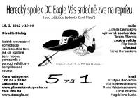 Plzeň, DC Eagle,  5 za 1 – plakát, 2012