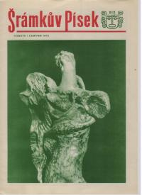 Písek, CP Šrámkův Písek 1975, zpravodaj ze 7. 6., str. 1