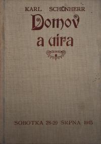 Sobotka, Studenti, Domov a víta, Album, 1915