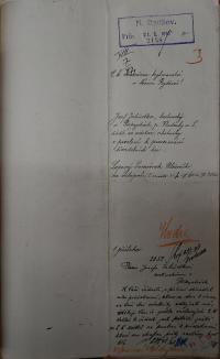 Přepychy, Ochotníci, Lapený Samsonek - Mlsáníčko, 1913