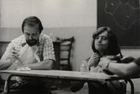 Praha-Smíchov, Lidová konzervatoř SKKS, kurz režie a herectví, předváděčky dramatizací, 1979