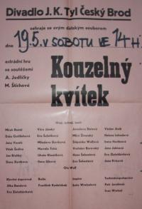 Český Brod, Tyl, Kouzelný kvítek - plakát, 1973