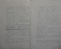 Polička, Spolek divadelních ochotníků, Archiv - Jednatelské zprávy