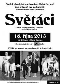Lanškroun, Ve středu, Světáci - plakáz, 2013