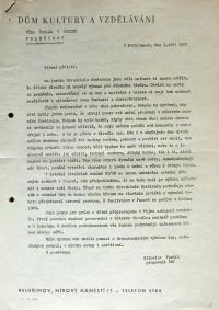 Pelhřimov, Dům kultury a vzdělávání, činnost dětských souborů, 1967