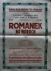 Kukleny, Tyl, Plakáty