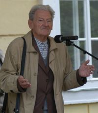 Miletín, muzeum, vernisáž 2006, projev Prof. Černý