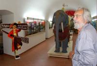 Miletín, Muzeum českého amatérského divadla, úvodní expozice Kouzelný svět divadla, 03,  autor projektu Jiří Valenta