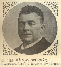 Václav Spurný, portrét 1906