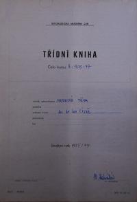 Hradec Králové, Krajské kulturní středisko, Impuls, Lidová konzervatoř Východočeského kraje,  Herecká třída, 1975 - 1977