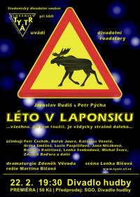 Olomouc, Slovanský tyátr, Léto v Laponsku - plakát, 2007