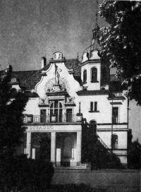 Budova divadla - sokolovny   