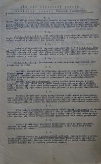 Pardubice, Spolek divadelních ochotníků, Korespondence, 1930