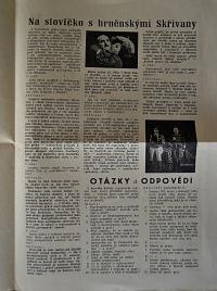 Sezemice, Spolek divadelních ochotníků, plakáty