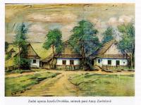 Kameničky, prospekt Náves, Josef Dvořák, ex Kmošek, kap. VI. Za oponou, před oponou,  s. 50