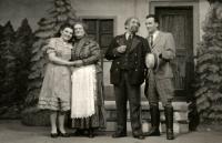 Praha-Kobylisy, Lidové divadlo, Tajemství lesní samoty, 1948