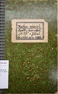 Jičín, Tyl, Kniha zápisů, 1937 - 1953