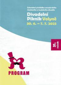 Volyně, Divadelní Piknik Volyně, titul. str. programové brožury 2023
