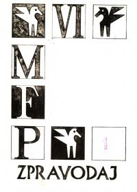 Valašské Meziříčí, 6. mfp, zpravodaj obálka, 1970