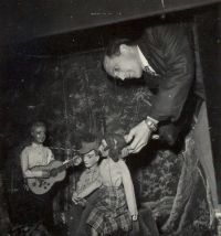 Plzeň, Loutkové divadlo ZK ROH Průmstav, 1956