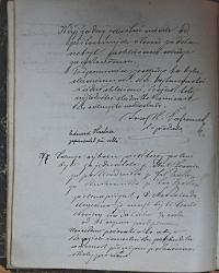 Hlinsko, Dělnická jednota, Zápisy ze schůzí, 1881-1888