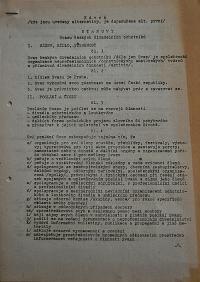Pardubice, Svaz českých divadelních ochotníků Pardubice, Okresní výbor, Korespondence spolku