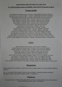 Josefův Důl, J. K. Tyl, Josefodolské divadelní jaro, Kukátko č. 3, 2019