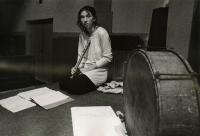 Praha 5, Kurz vedoucích dětských divadelních kolektivů LK SKKS 1989-1990, práce na inscenaci Hry o sv. Dorotě, Žebrák 1989