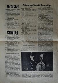 Sezemice, Spolek divadelních ochotníků, plakáty