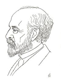 Šubert, kresba Jiří Škopek 1995