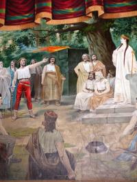 Šonov NA, Tyl, opona, detail2